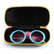 thumbnail image 4 of Caja de gafas de sol para bebés con diseño de coche de dibujos animados, caja de gafas para niños, caja de almacenamiento de papelería para niños, caja de gafas para coche con cremallera, 4 of 5