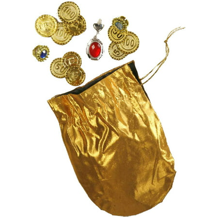 Adult Desert Prince Coins Pouch And Jewelry Set Costume
