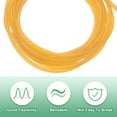 thumbnail image 2 of 5 Meter Length Natural Latex Rubber Tubing, 1.7x4.5mm(IDxOD) Rubber Tube Hose, Yellow, 2 of 7