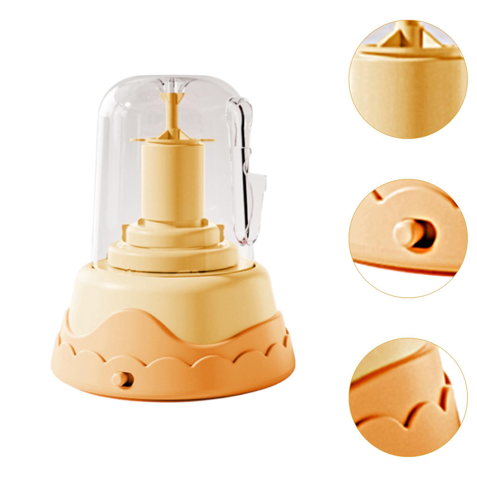 Tachiuwa Electric Pottery Wheel Set for Kids Art Painting Kit Pottery Forming Machine Yellow