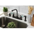 thumbnail image 4 of Kingston Brass FB755CKLSP Kaiser 8-Inch Centerset Kitchen Faucet with Sprayer, Oil Rubbed Bronze, 4 of 5