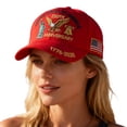 thumbnail image 7 of Eagle & Liberty,United States 250th Anniversary Hat,250th Anniversary USA Hat,Bald Eagle Embroidery Patriotic Baseball Cap, 7 of 7