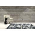 thumbnail image 2 of Ladole Rugs Durable Abstract Toronto Collection Turkish Oakridge Micro Polyester Area Rug Carpet in Grey-Cream, 4x6 (3'11" x 5'7", 120cm x 170cm), 2 of 4
