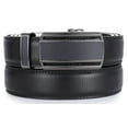 thumbnail image 1 of Gallery Seven Leather Click Belt , Adjustable Ratchet Belt For Men, Automatic Dress Belt, - 3-Black - Large Up To Waist 54", 1 of 4