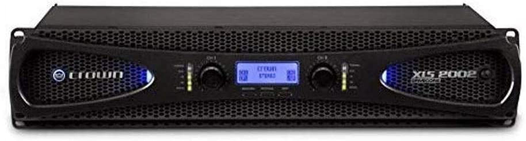 Crown XLS DriveCore 2 XLS 2002 Amplifier - 2100 W RMS - 2 Channel - 20 Hz to 20 kHz - 350 W