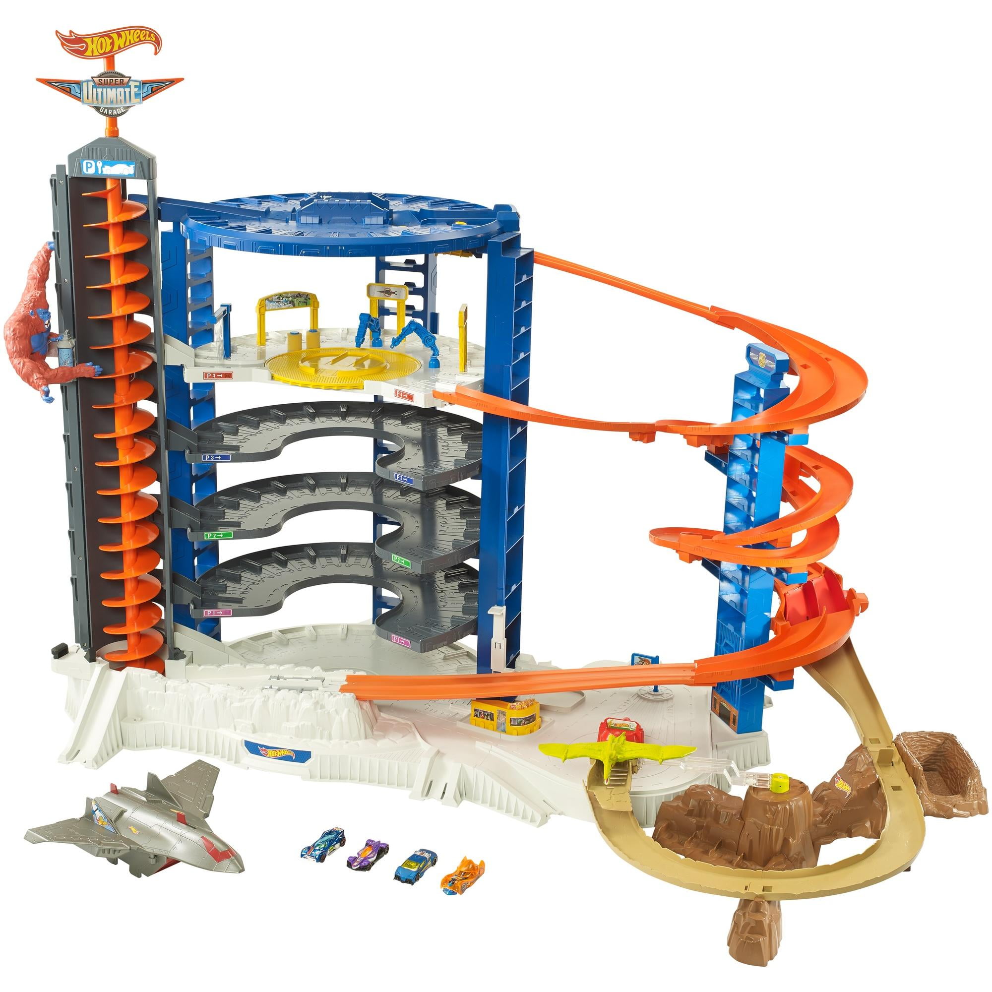 hot wheels garage playset