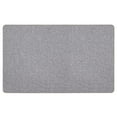 thumbnail image 1 of 18-inch x 30-inch Wicklow Grey Woven Mat, 1 of 5