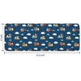 thumbnail image 7 of Cartoon Construction Vehicles Animals Kitchen Rug Mat,Kitchen Runner Rugs Non Skid Washable,Decorative Kitchen Floor Mats for Kitchen,Sink,Laundry,17"x47.2", 7 of 7