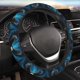 thumbnail image 5 of Fotbe Night Sky Forest Bald Eagle Funda para Volante Universal de 15 pulgadas, Accesorios para Auto para Hombre y Mujer, Protector de Volante Cómodo para SUV y Sedán, 5 of 6