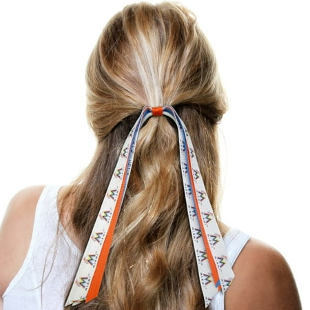 Miami Marlins Mini Ponytail Streamer - No Size