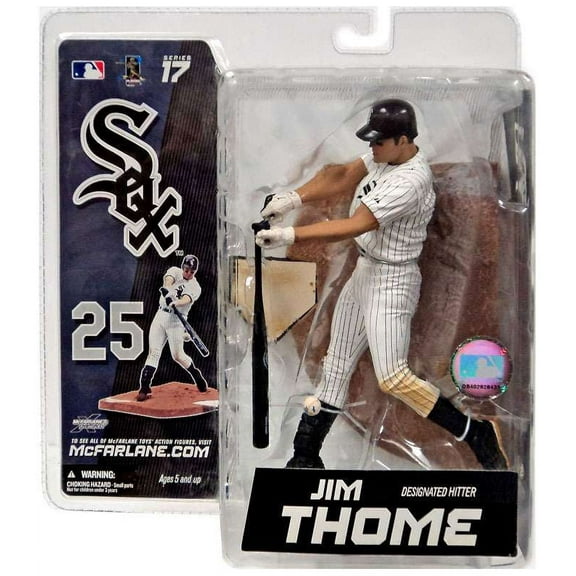 McFarlane MLB Sports Picks Series 17 Exclusive Jim Thome Action Figure (White Jersey)