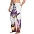 thumbnail image 6 of Sigee Halloween Gnome With Pumpkins print Men's Pajama Pants Lounge Sleep Bottoms with Elastic Waistband and Pockets-X-Large, 6 of 6