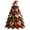 B, variant on DIY Quilted Christmas Tree Craft Kit, 3D Layered Fabric Patchwork Tree Making Set, Beginner Friendly Handmade Tabletop Holiday Decoration for Home Office Christmas Gift