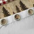 thumbnail image 4 of Feelyou Farmhouse Bear Print Curtains Pack of 2 (42x84 Each) for Teen, Vintage Red Buffalo Curtains Blackout, Hippie Texas Stars Bedroom Curtains, Living Room Curtains Decor, 4 of 6