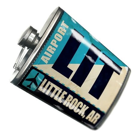 

NEONBLOND Flask Airportcode LIT Little Rock AR