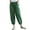Green-02, variant on STETMN Women Barrel Pants Drawstring Waist Wide Leg Palazzo Beach Pants Loose Fit Trousers