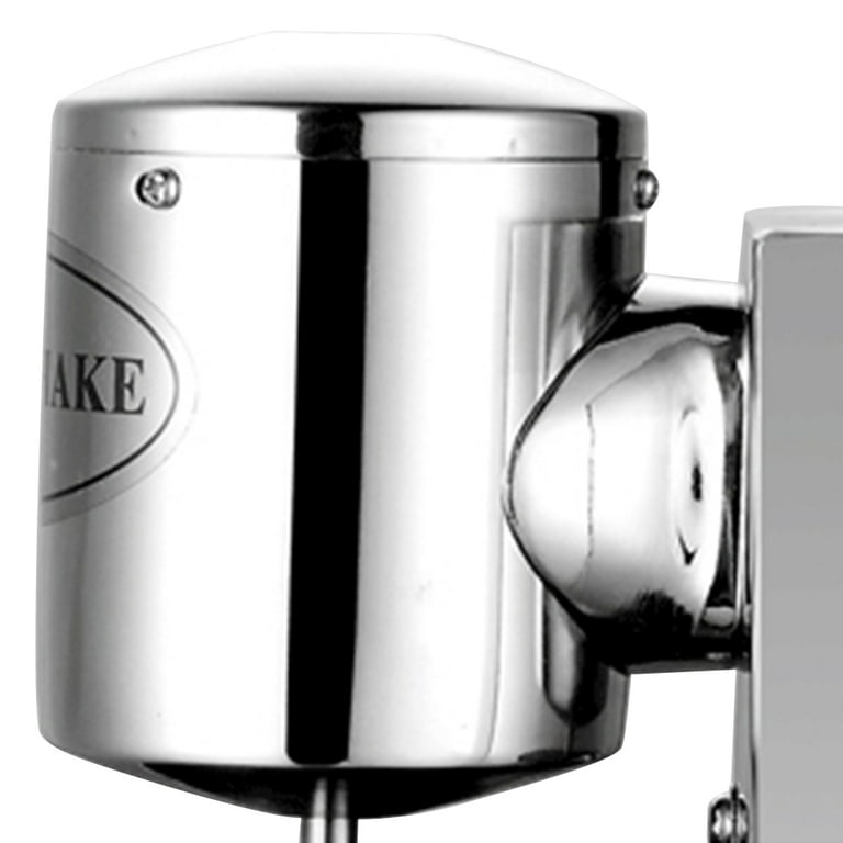 ZHFEISY Dual Head Electric Milkshaker - 2x650ml Commercial Milk Shaking  Machine Drink Mixer - Stainless Steel 2 Speed 18000RMP