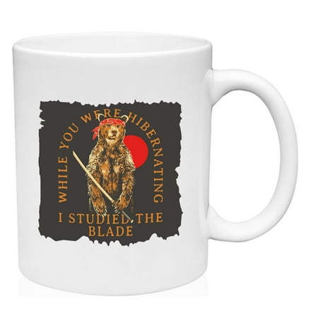 

I Studied The Blade Mug Large Coffee Mug 15 oz Ceramic Coffee Mug Funny Gift Cup