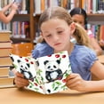 thumbnail image 6 of Ckdifva Baby Panda Cherry A5 Ring Binder Notebook Journey Note Diary College Ruled Study 60 Pages, 6 of 8