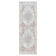 thumbnail image 1 of Rugking Area Rug 2x5 Taupe Runner Rug Hallway Rug Vintage Distressed Rug Kitchen Indoor Foldable Traditional Non Slip Carpet Bathroom Bedroom Living Room, 1 of 6