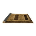 thumbnail image 2 of Ahgly Company Indoor Square Abstract Brown Modern Area Rugs, 5' Square, 2 of 4