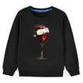 thumbnail image 4 of XFYSSS Mode Décontractée Sweat à Capuche Automne et Hiver pour Filles Grand Sweat à Capuche pour Enfants Imprimé Manches Longues Col Rond Blouse, 4 of 4