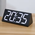 thumbnail image 2 of Onekawa Alarm Clock for Bedroom, Wooden Digital Alarm Clocks with Large Big Numbers,Super Loud Alarm Clocks for Heavy Sleepers with USB Charging Port, 2 of 4