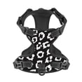 thumbnail image 4 of Lsque Black Leopard Dog Harness, No-Pull Pet Harness with 2 Leash Clips, Adjustable Soft Padded Dog Vest with Easy Control Handle for Large Dogs-Large, 4 of 9