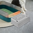 thumbnail image 3 of OULII Steps for Litter Box with Elevated Ramp Provides Easy Access and Extra Rest, 3 of 7