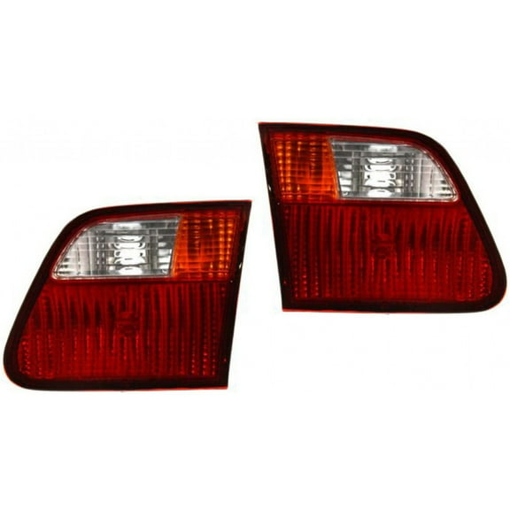 For Honda Civic Sedan 1999-2000 Inner Tail Light Assembly Unit Pair Driver and Passenger Side | HO2818115 | HO2819115 | 34156-S04-A51