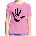 thumbnail image 4 of TZEWGL Hauts à Manches Courtes Imprimés Graphiques Roses pour Enfants Vêtements pour Filles Garçons Taille 6-7T, 4 of 4