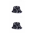 thumbnail image 2 of Guardurnaity Sombrero de pescador para hombre y mujer, gorra de pescador de verano con estampado amarillo, sombrero de Bob, sombrero de pescador de pesca Hip Type3 NO3 Guardurnaity CBP010515, 2 of 5