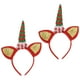 thumbnail image 1 of EeaseMX 2 unids festivo unicornio diadema encantadora fiesta tocado decoraciones fiesta, 1 of 7