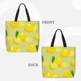 thumbnail image 2 of Balery Bright Lemons Bolsa de Mano para Mujeres con Cremallera, Bolsa de Gimnasio con Compartimentos, Bolsa para Laptop, Bolsa para Trabajo, 2 of 7