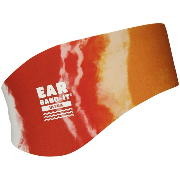 Diadema de natación Band-It Ultra Tie Dye para niños y adultos