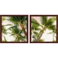 thumbnail image 1 of Great Art Now Bright Oahu Palms by Bill Carson Photography, 2 Piece Framed Art Set Each 13.25"W x 13.25H, 1 of 3