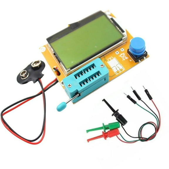 LCR-T4 LCD Digital Graphic Transistor Tester Capacitor ESR Transistor Tester