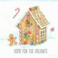 thumbnail image 2 of Cynthia Coulter 4x14 White Modern Wood Framed Wall Art Titled - Vintage Holiday Cheer III, 2 of 5