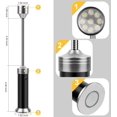 thumbnail image 4 of Accesorios para parrilla de barbacoa para exteriores con Base magnética, cuello Flexible de 360 ​​grados, resistente al calor del agua, paquete de 2, 4 of 5