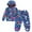 Navy, variant on Odeerbi Baby Girls Boys Clothes Baby Outfits Shirts Sets Toddler 2025 Long Sleeve Floral Coat Rainproof Hooded Jacket Trousers Suit