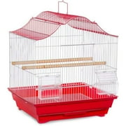 Prevue Pet Products Soho Crown Top Roof Red & White SP41613R/W