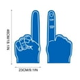 thumbnail image 4 of Foam Finger under $5! Yannianjz Foam Finger for Sports Fans, Large Hand Pointing Finger for Cheering, EVA Foam Hand for Basketball, Football Games, 4 of 5