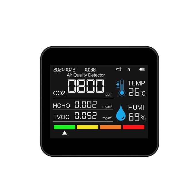 Control de APP de soporte de detección de humedad y temperatura