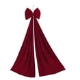 thumbnail image 3 of Decoración de lazo grande rojo Lazo navideño grande Suministros de lazo Lazo grande Decoración navideña Terciopelo L, 3 of 9