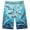 Blue Red, variant on SSLR Mens Swim Shorts Board Shorts Swimwear Hawaiian Beach Shorts