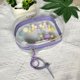 thumbnail image 1 of Bolsa transparente para exhibición de figuras Hugo estuche de almacenamiento para Minimuñecas mediano grande violeta, 1 of 10
