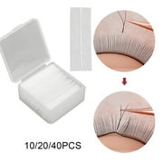 10-40 Pieces/Box Self-Adhesive Eyelash Glue Strip False Eyelashes Transparent