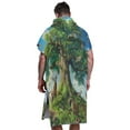 thumbnail image 6 of Hooded Beach Towel Adult Bath Poncho Towels Soft Absorbent Quick Dry for Surf Swim Pool Men Women Teens Animals Surrounded Tree, 6 of 7