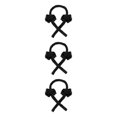 thumbnail image 1 of Vogacara Cinta para rizar el cabello Cinta para el cabello Espuma sin calor Pinza para el cabello Reutilizable Diadema portátil para envolver, Negro Type1 NO1 Vogacara CBP113374, 1 of 1
