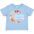 thumbnail image 3 of Inktastic Baby Stay Wild Moon Child Crescent Moon with Flowers Girls Toddler T-Shirt, 3 of 5